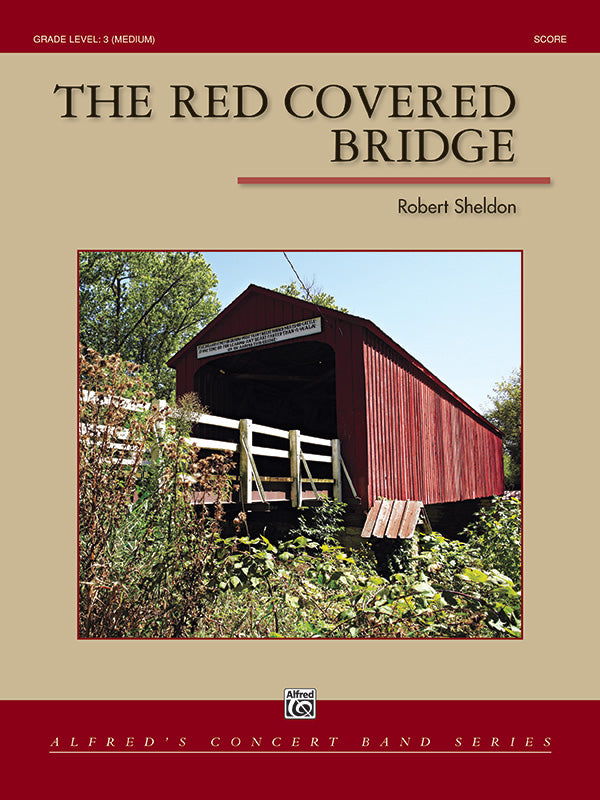 The Red Covered Bridge: 2nd E-flat Alto Saxophone Sheet Music Preview
