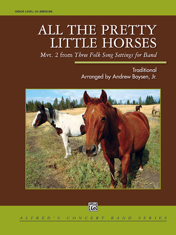 All the Pretty Little Horses: 4th F Horn Sheet Music Preview