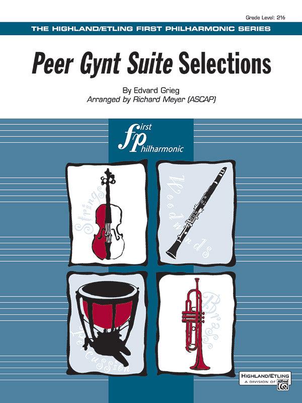 Peer Gynt Suite Selections: 1st B-flat Trumpet Sheet Music Preview