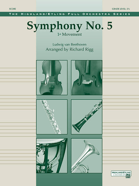 Symphony No. 5: Full Orchestra Conductor Score & Parts | Ludwig