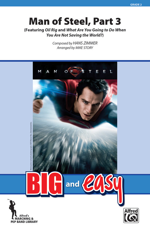 Man of Steel, Part 3: 2nd B-flat Trumpet Sheet Music Preview