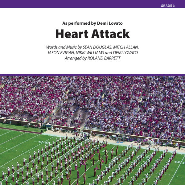 Heart Attack Sheet Music Preview