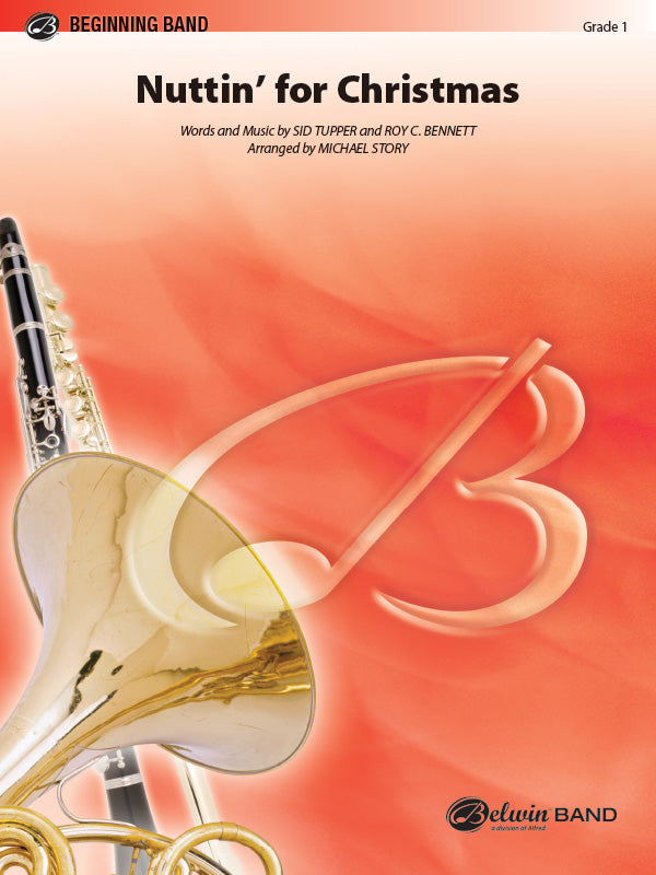 Nuttin' for Christmas: B-flat Tenor Saxophone Sheet Music Preview