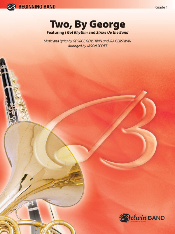 Two, by George: 2nd Percussion Sheet Music Preview