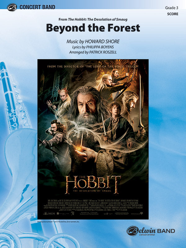 Beyond the Forest (from The Hobbit: The Desolation of Smaug): 2nd F Horn Sheet Music Preview