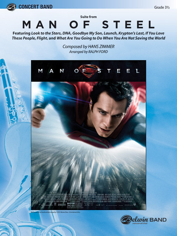 <i>Man of Steel,</i> Suite from Cover Image