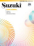 Suzuki Flute School, Volume 1 (International Edition) Cover Image