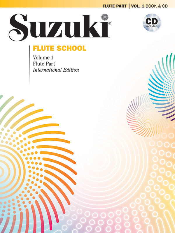 Suzuki Flute School, Volume 1 (International Edition) Cover Image