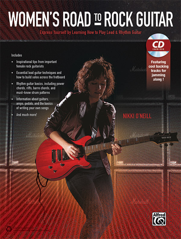 Women's Road to Rock Guitar Cover Image
