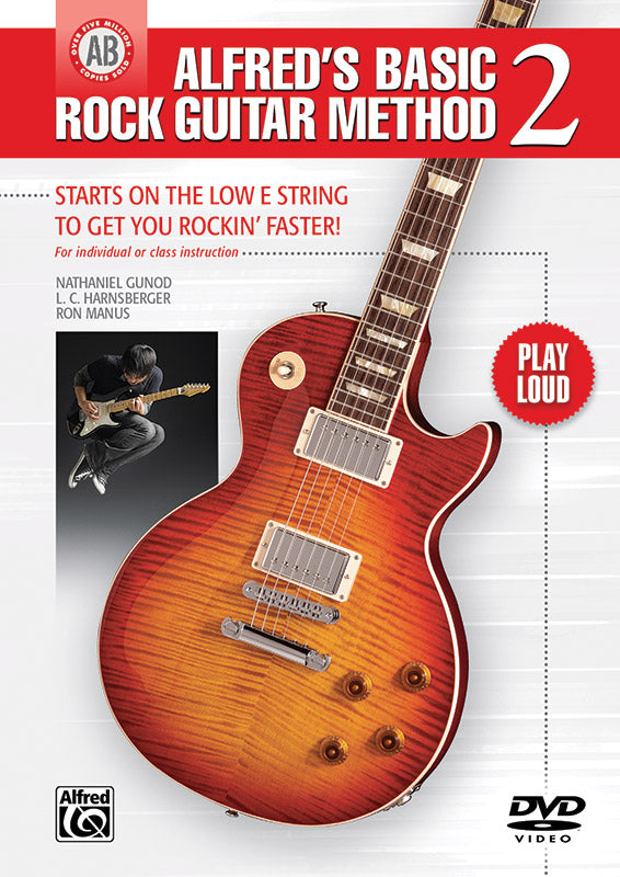 Alfred's Basic Rock Guitar Method 2 Cover Image