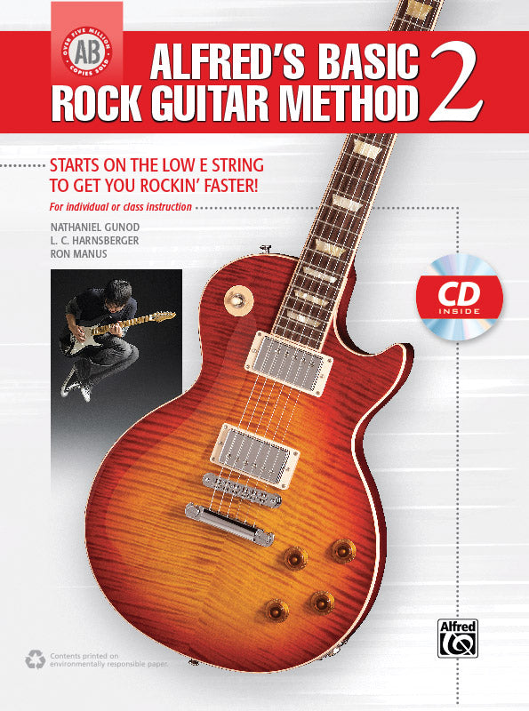 Alfred's Basic Rock Guitar Method 2 Cover Image