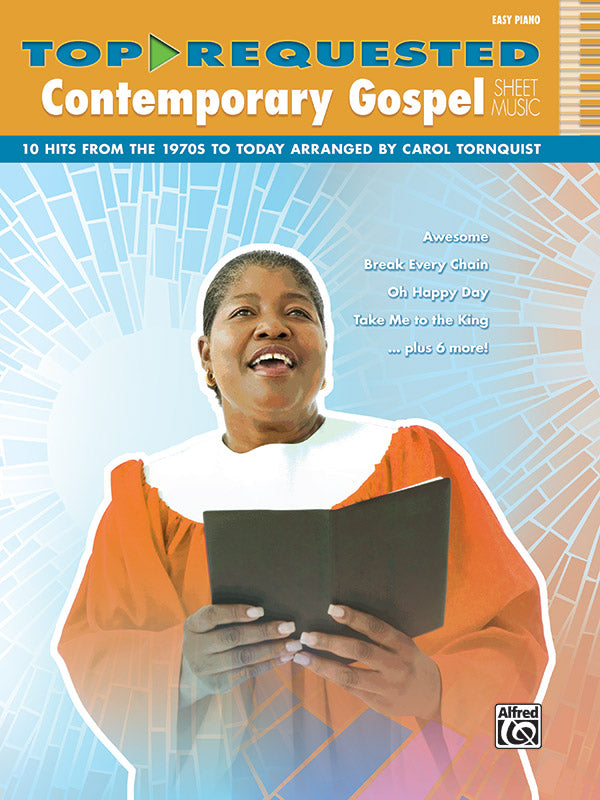 Top-Requested Contemporary Gospel Sheet Music Cover Image