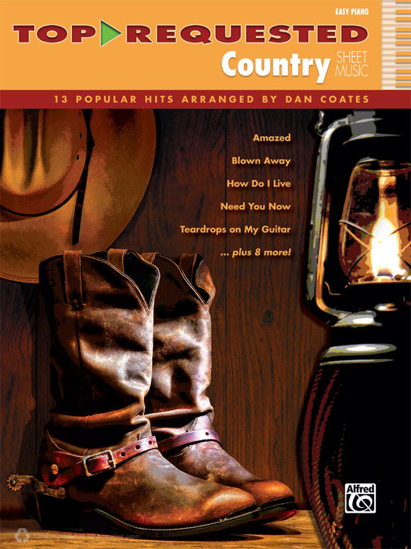 Top-Requested Country Sheet Music Cover Image