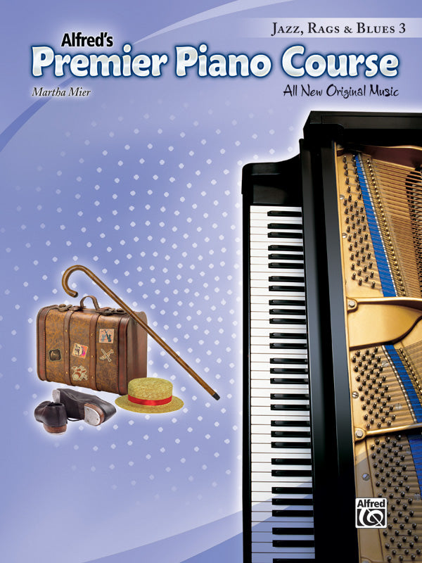 Premier Piano Course, Jazz, Rags & Blues 3 Cover Image