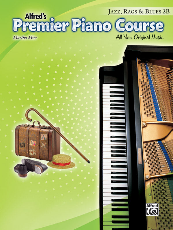 Premier Piano Course, Jazz, Rags & Blues 2B Cover Image