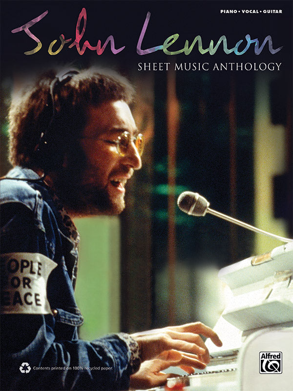 John Lennon: Sheet Music Anthology Cover Image