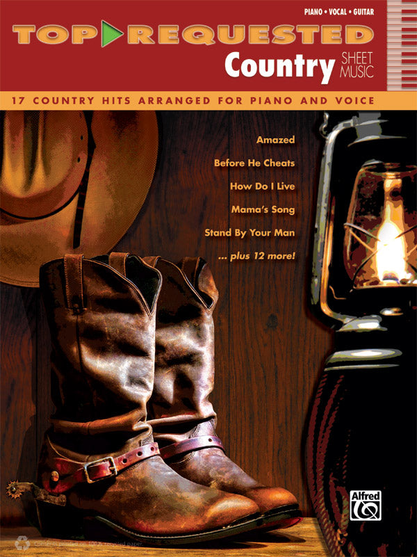 Top-Requested Country Sheet Music Cover Image