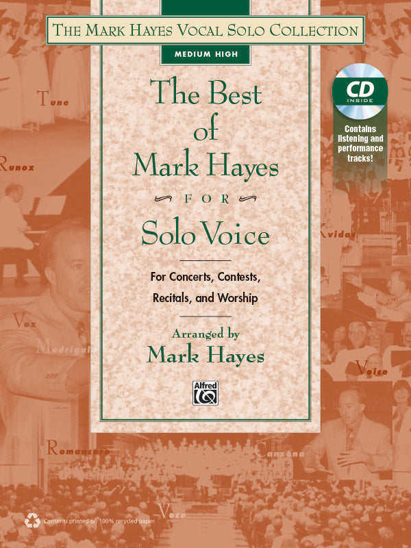 The Best of Mark Hayes for Solo Voice Cover Image