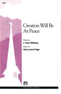 Creation Will Be at Peace Cover Image