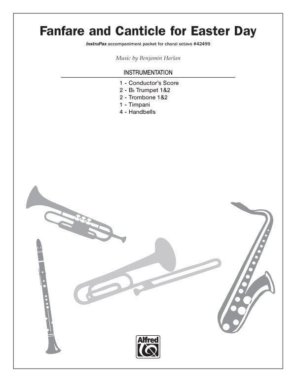Fanfare and Canticle for Easter Day Cover Image