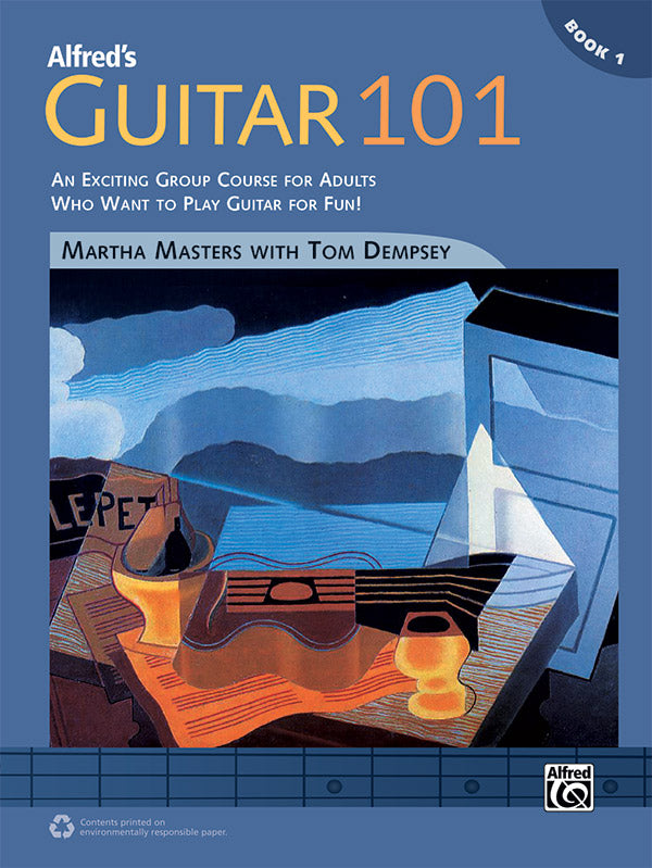 Alfred's Guitar 101, Book 1: An Exciting Group Course for Adults Who Want to Play Guitar for Fun! Sheet Music Preview