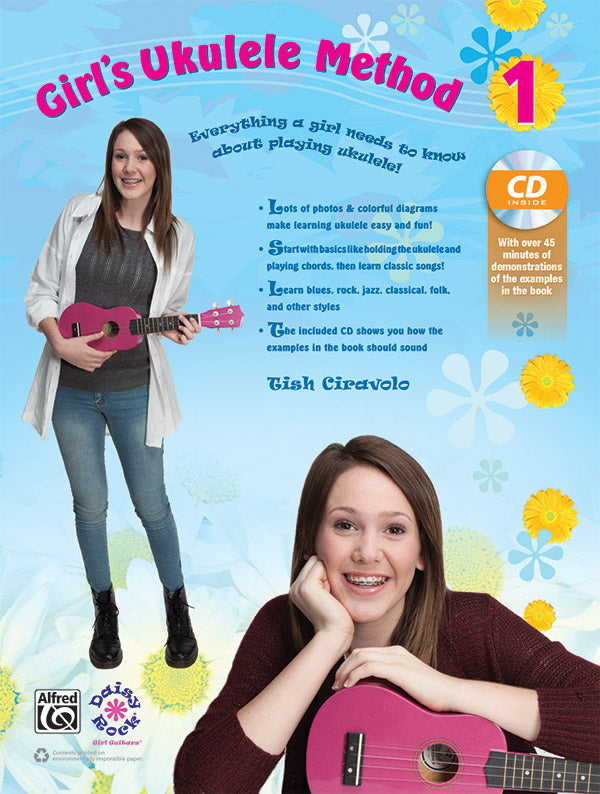 Girl's Ukulele Method 1 Cover Image