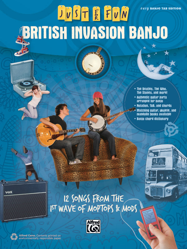 Just for Fun: British Invasion Banjo Cover Image