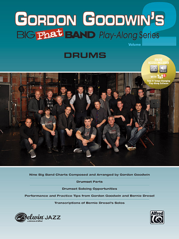 Gordon Goodwin's Big Phat Band Play-Along Series: Drums, Volume 2 Sheet Music Preview