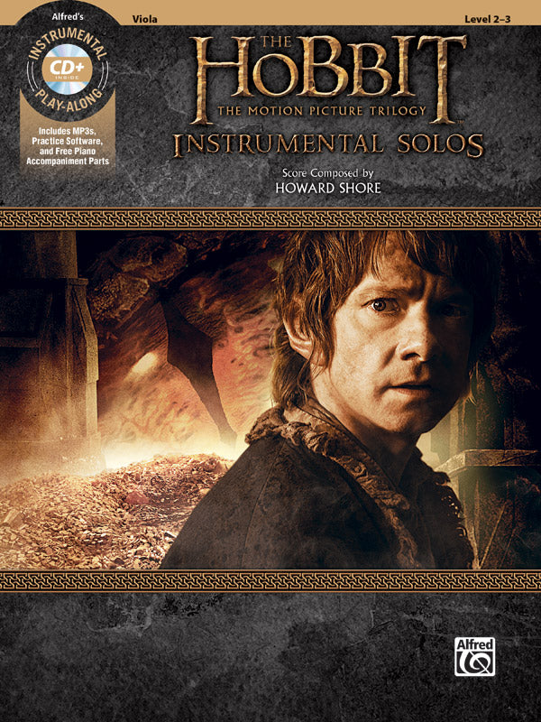The Hobbit: The Motion Picture Trilogy Instrumental Solos for Strings Cover Image