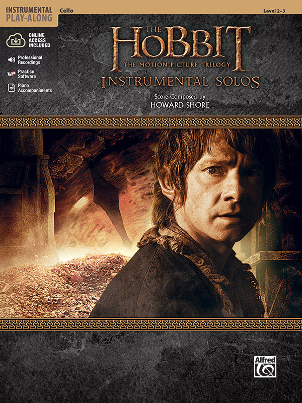 The Hobbit: The Motion Picture Trilogy Instrumental Solos for Strings Cover Image