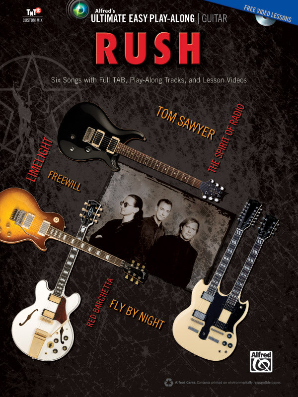 Ultimate Easy Guitar Play-Along: Rush Cover Image