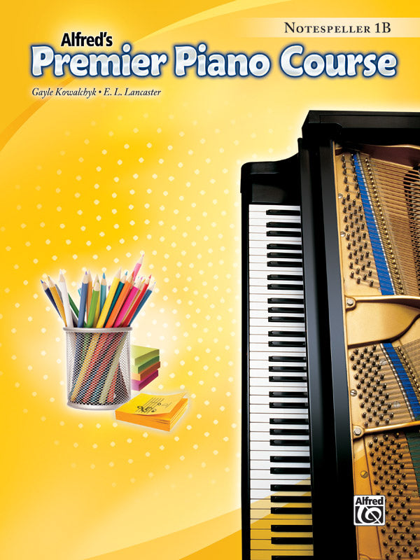 Premier Piano Course, Notespeller 1B Cover Image