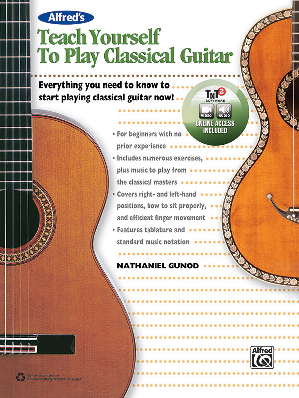 Alfred's Teach Yourself to Play Classical Guitar Cover Image