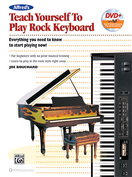 Alfred's Teach Yourself to Play Rock Keyboard Cover Image