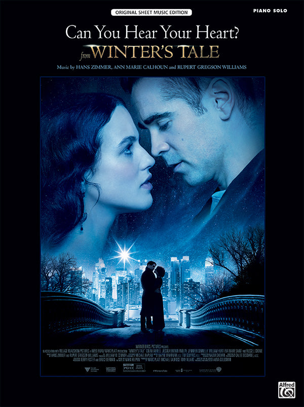 Can You Hear Your Heart (from "A Winter's Tale") Sheet Music Preview