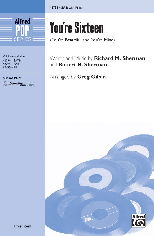 You're Sixteen Sheet Music Preview