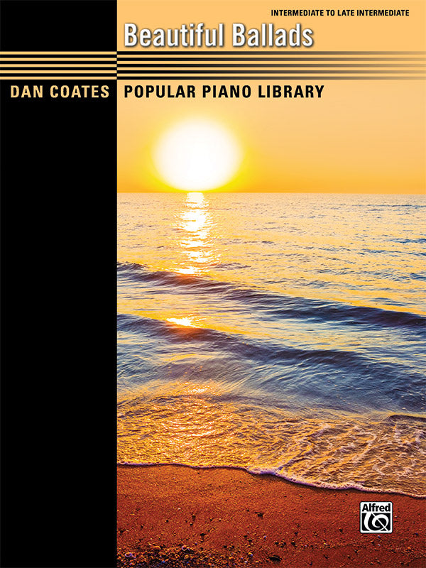 Dan Coates Popular Piano Library: Beautiful Ballads Cover Image