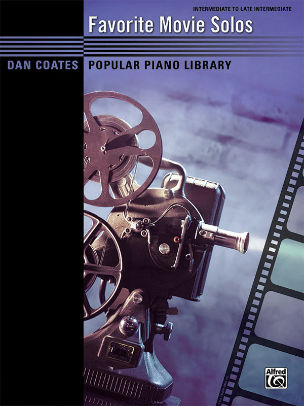 Dan Coates Popular Piano Library: Favorite Movie Solos Cover Image