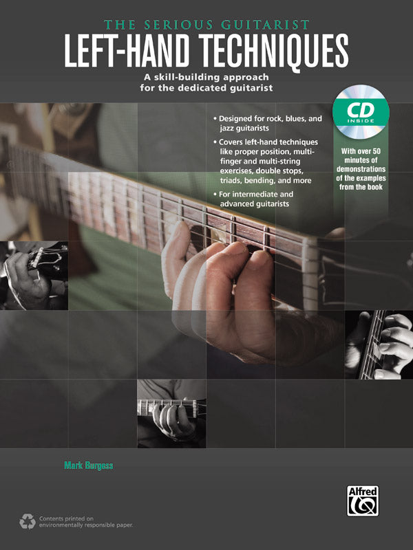 The Serious Guitarist: Left-Hand Techniques Cover Image