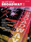 The Giant Book of Broadway Sheet Music Cover Image