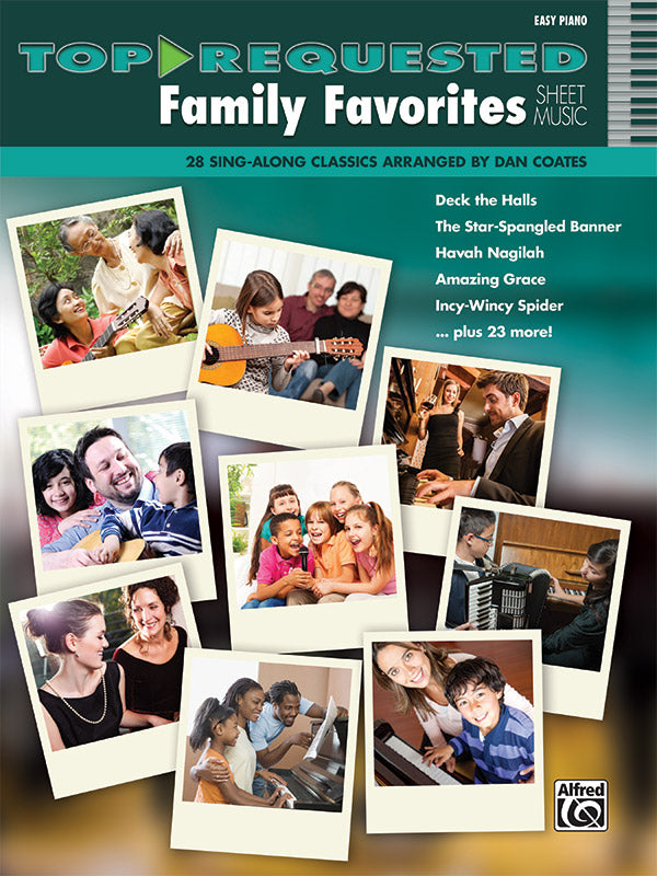 Top-Requested Family Favorites Sheet Music Cover Image