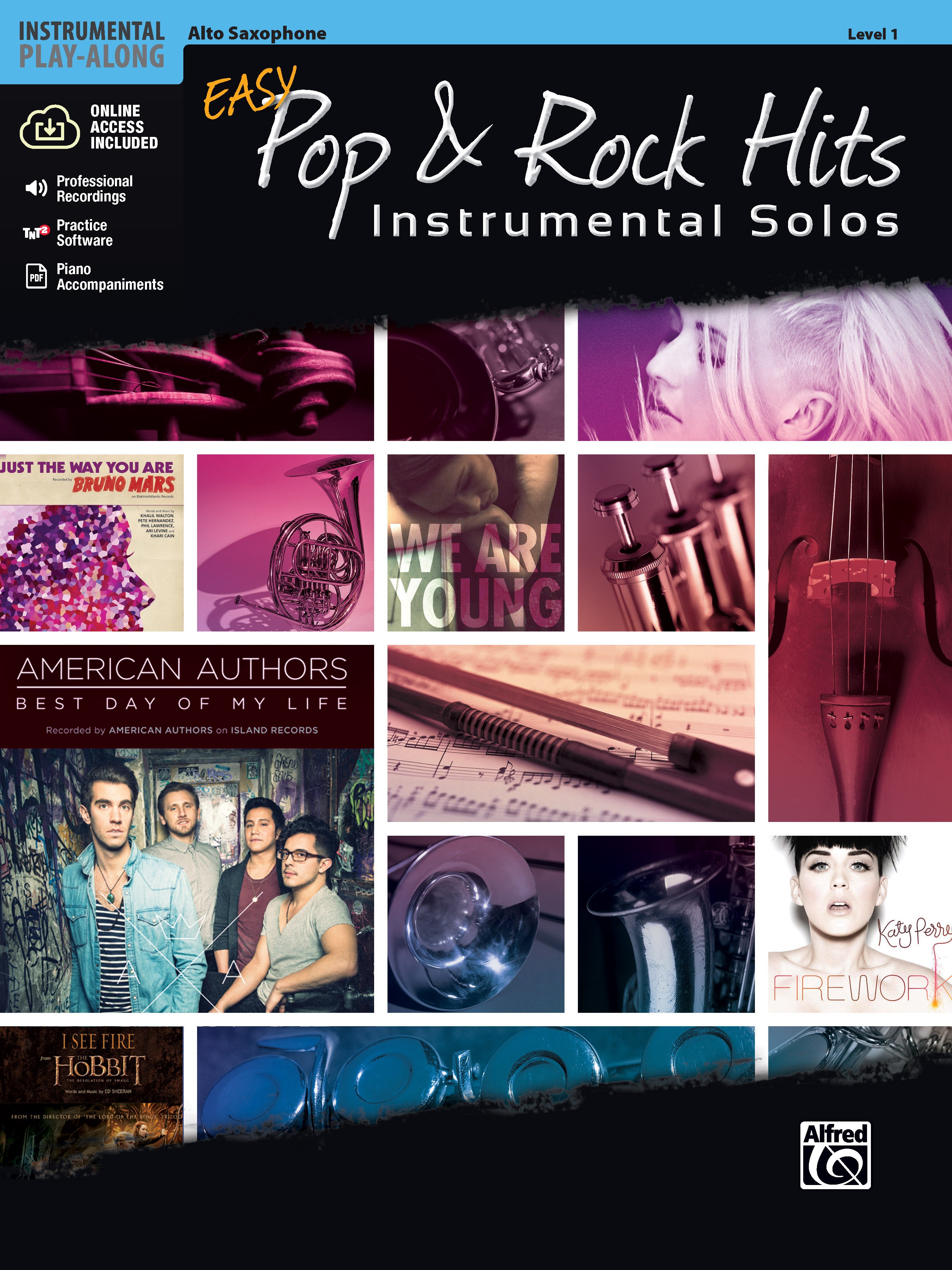 Easy Pop & Rock Hits Instrumental Solos Cover Image