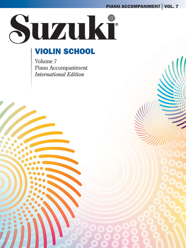 Suzuki Violin School, Volume 7 (International) Cover Image