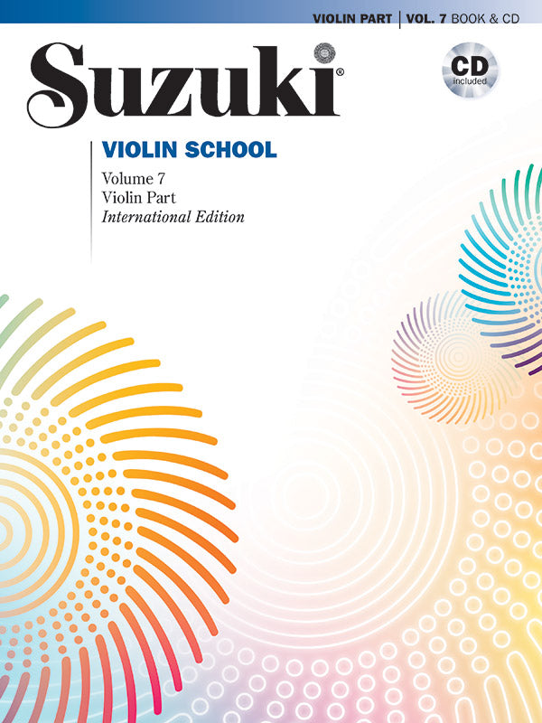 Suzuki Violin School, Volume 7 Cover Image