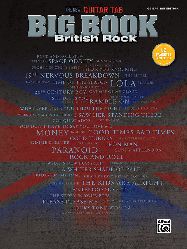 The New Guitar TAB Big Book: British Rock Cover Image