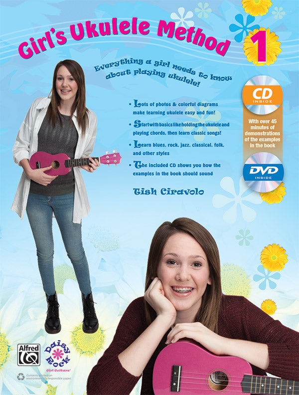 Girl's Ukulele Method 1 Cover Image
