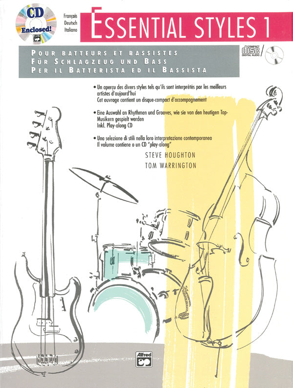 Essential Styles for the Drummer and Bassist, Book 1 Cover Image