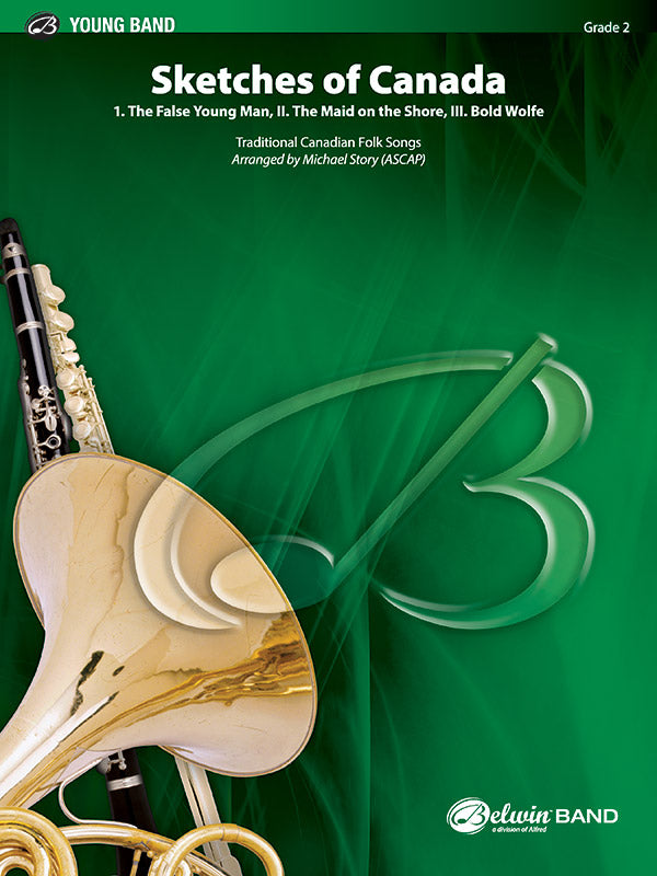 Sketches of Canada: 1st B-flat Clarinet Sheet Music Preview
