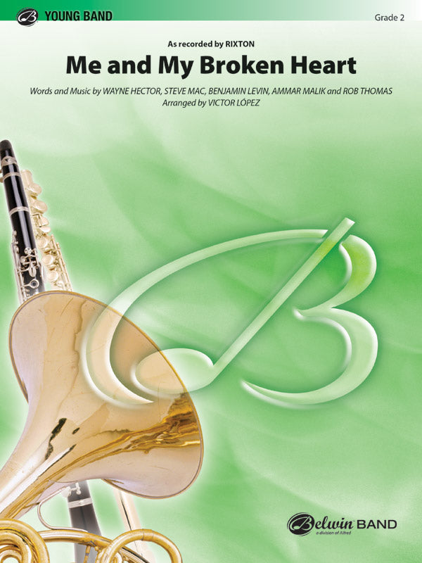 Me and My Broken Heart: 2nd B-flat Clarinet Sheet Music Preview