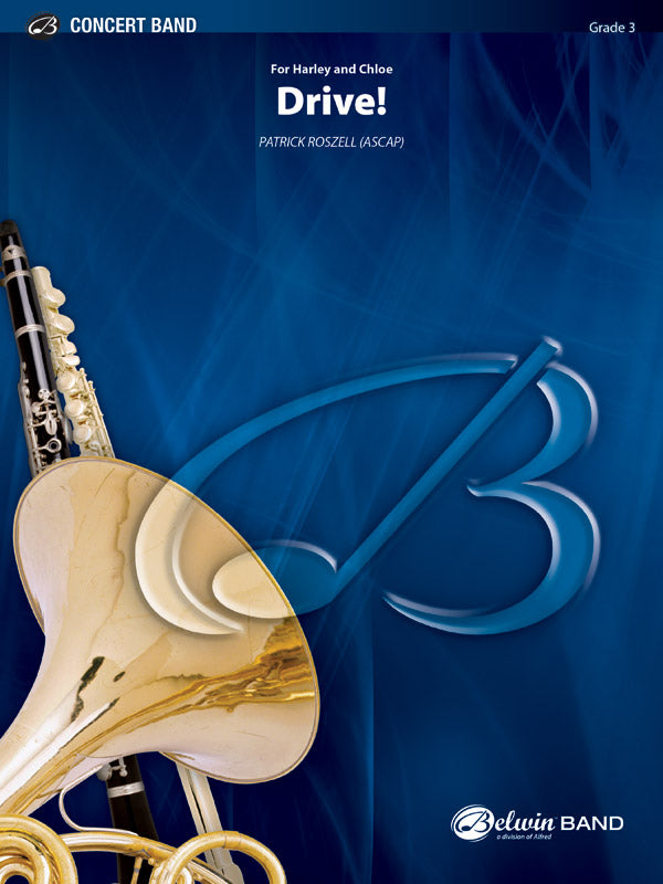 Drive!: 2nd B-flat Trumpet Sheet Music Preview